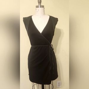 Free people mini wrap dress
